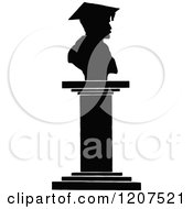 Poster, Art Print Of Vintage Black And White Doctores Statue