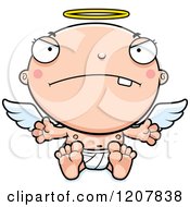 Poster, Art Print Of Mad Baby Infant Angel