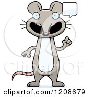 Poster, Art Print Of Talking Skinny Mouse