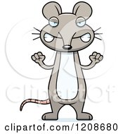 Poster, Art Print Of Mad Skinny Mouse