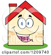 Poster, Art Print Of Happy Home Mascot