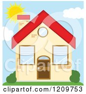 Poster, Art Print Of Small Home On A Sunny Day
