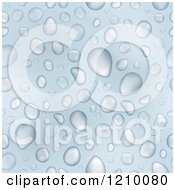 Clipart Of A Water Drop Background Royalty Free Vector Illustration by visekart
