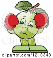 Guava Mascot Wearing Boxing Gloves