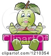 Guava Mascot Eating