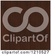 Clipart Of A Background Of Dark Wood Planks Royalty Free CGI Illustration by KJ Pargeter