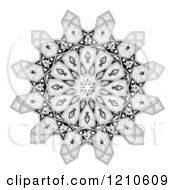 Clipart Of A Middle Eastern Arabic Design Royalty Free Vector Illustration