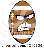 Poster, Art Print Of Mad American Football Mascot