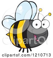 Poster, Art Print Of Happy Bee 2