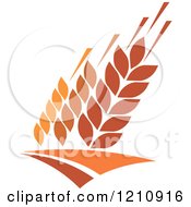 Clipart Of A Whole Grain Design Royalty Free Vector Illustration