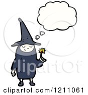 Poster, Art Print Of Child In A Witch Costume Speaking