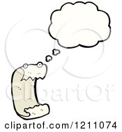 Cartoon Of A Thinking Bill Royalty Free Vector Illustration by lineartestpilot
