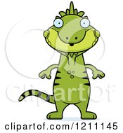 Surprised Slim Iguana