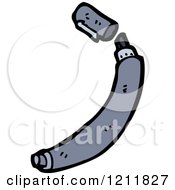 Cartoon Of An Ink Pen Royalty Free Vector Illustration by lineartestpilot
