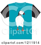 Poster, Art Print Of T Shirt With A Penguin