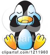 Poster, Art Print Of Happy Penguin Crying