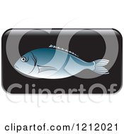 Poster, Art Print Of Black Fish Icon 2