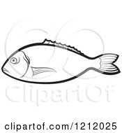 Poster, Art Print Of Black And White Fish 2