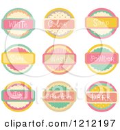 Poster, Art Print Of Pastel Laundry Room Labels