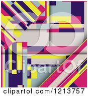 Poster, Art Print Of Colorful Abstract Geometric Background