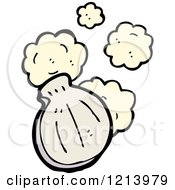 Cartoon Of A Hot Water Bottle Royalty Free Vector Illustration