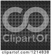 Clipart Of A Seamless Black Texture Fiber Background 7 Royalty Free Vector Illustration