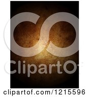 Poster, Art Print Of Brown Grunge Background With Scratches
