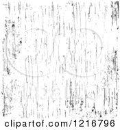 Poster, Art Print Of Black And White Wood Grain Texture Overlay
