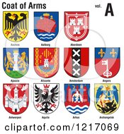 Poster, Art Print Of Coats Of Arms