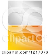 Poster, Art Print Of Grayscale And Orange Backgrounds