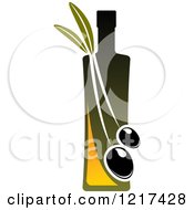 Poster, Art Print Of Bottle Of Extra Virgin Olive Oil 3