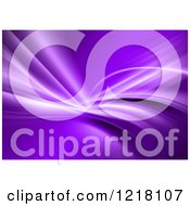 Clipart Of A Purple Background Of Lights Royalty Free Illustration