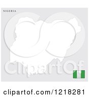 Nigeria Map And Flag
