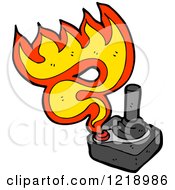 Flaming Joystick