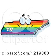 Poster, Art Print Of Gay Rainbow State Of Tennessee Character