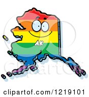 Gay Rainbow State Of Alaska Character