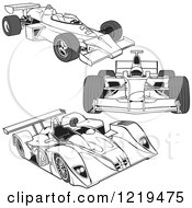 Poster, Art Print Of F1 Race Cars 2