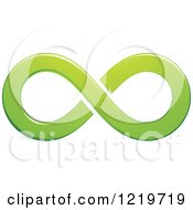 Green Infinity Symbol