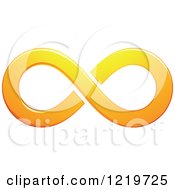 Orange Infinity Symbol