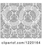 Poster, Art Print Of Grayscale Seamless Middle Eastern Pattern 2