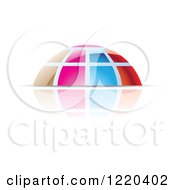 Poster, Art Print Of Colorful Dome And Reflection 5
