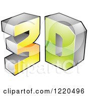 Poster, Art Print Of 3d Icon 12