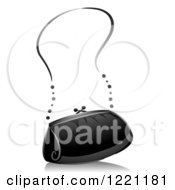 Poster, Art Print Of Grayscale Purse