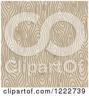 Seamless Wood Grain Pattern Background