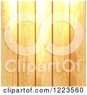 Clipart Of A Wooden Plank Texture Royalty Free Vector Illustration