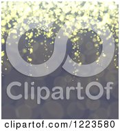 Clipart Of A Sparkly Light Background Royalty Free Vector Illustration