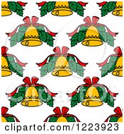 Poster, Art Print Of Seamless Pattern Background Of Christmas Bells