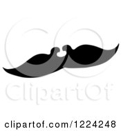 Poster, Art Print Of Black And White Fake Mustache