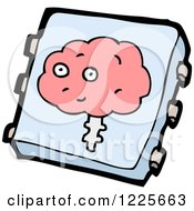 Poster, Art Print Of Brain Implant Chip