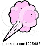 Clipart Of A Pink Explosion Royalty Free Vector Illustration